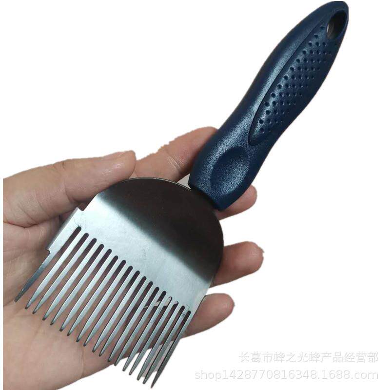 蜂具针式割蜜刀多用型蜂蜜疏蜜耙蜂蜜铲出口型封盖刀割蜜刀