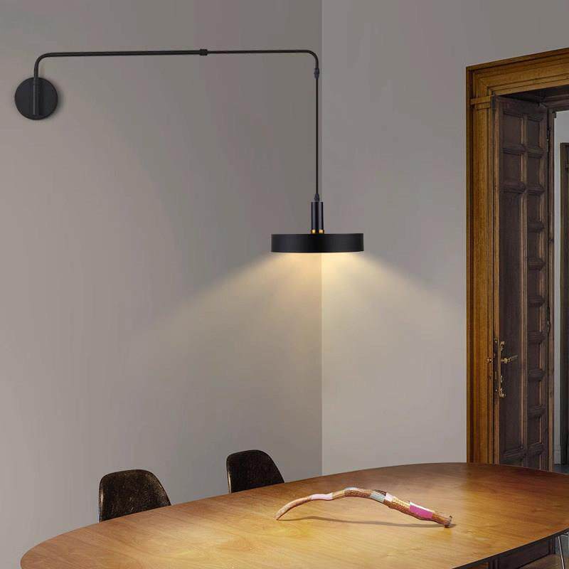 壁灯高级书桌沙发钓鱼挂灯床头北欧复古长臂旋转伸缩摇臂饭厅吊灯