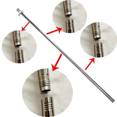 1.8M Telescopic Flag Pole Flagpole Guide Banner Flag Pole