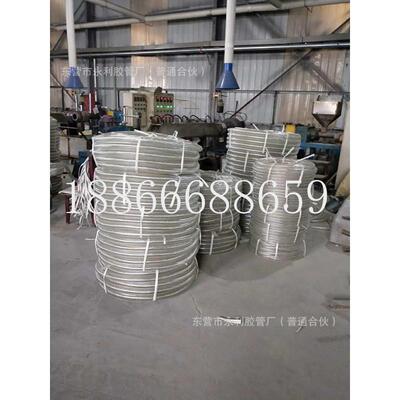 硅胶增强-25150mmpvc输油管钢丝 耐寒钢丝抗冻透明防静电管软管