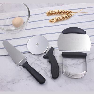 Dough cutter beater pizza knife shovel set baking tool 切刀