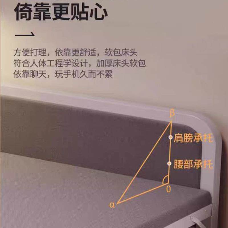 厂家休折叠床佐致(收办公室午午睡床叠易家用成人小床简两折可折