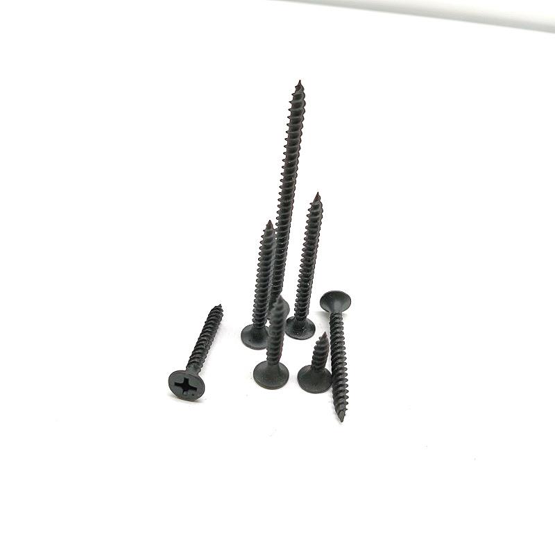 厂家轻高钢龙骨强度自攻钉干壁钉黑色字石沉头螺钉膏板螺RSM丝十