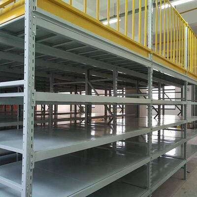 仓库层定隔制重钢型阁楼货架台二层阁楼平货架搭建可拆卸工字阁楼