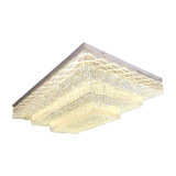 酒店大堂灯宴会二层水晶吸顶灯餐厅长方形别墅客厅沙盘会所工程灯