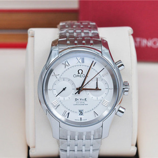 一口价98新欧米茄公价6.27万碟飞系列瑞士腕表全自动机械男士手表