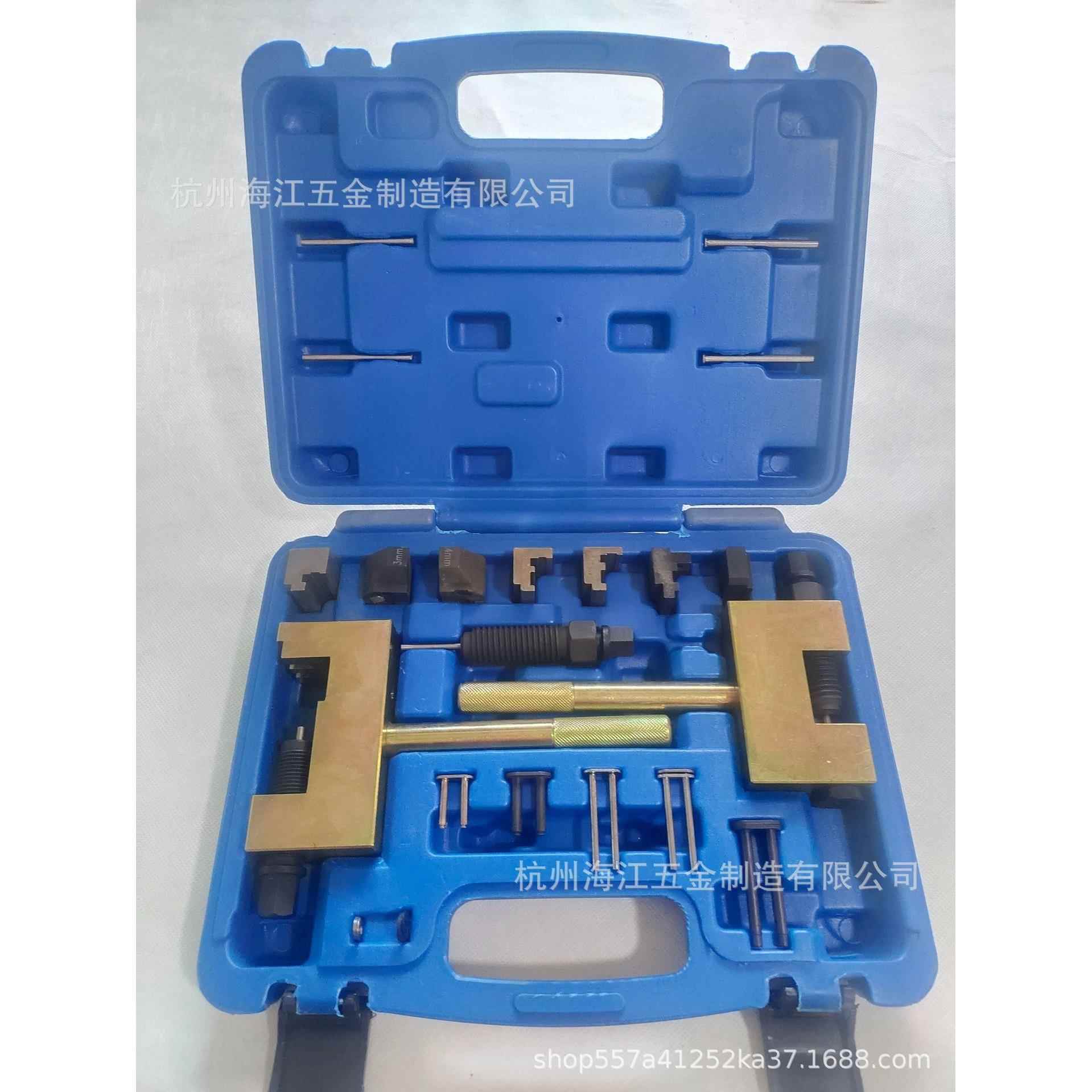 24件奔驰时规链条拆卸器顶链器M271272发动机正时链条铆接工具