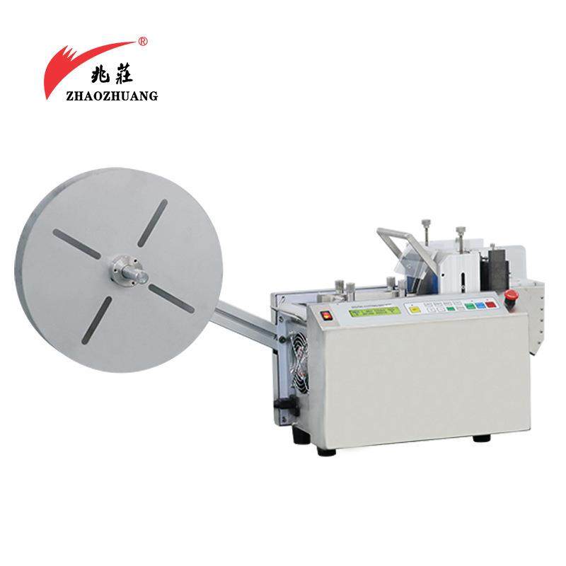 跨境热缩管切管机全自动PVC硅胶软管微电脑裁切机塑料线类裁管机