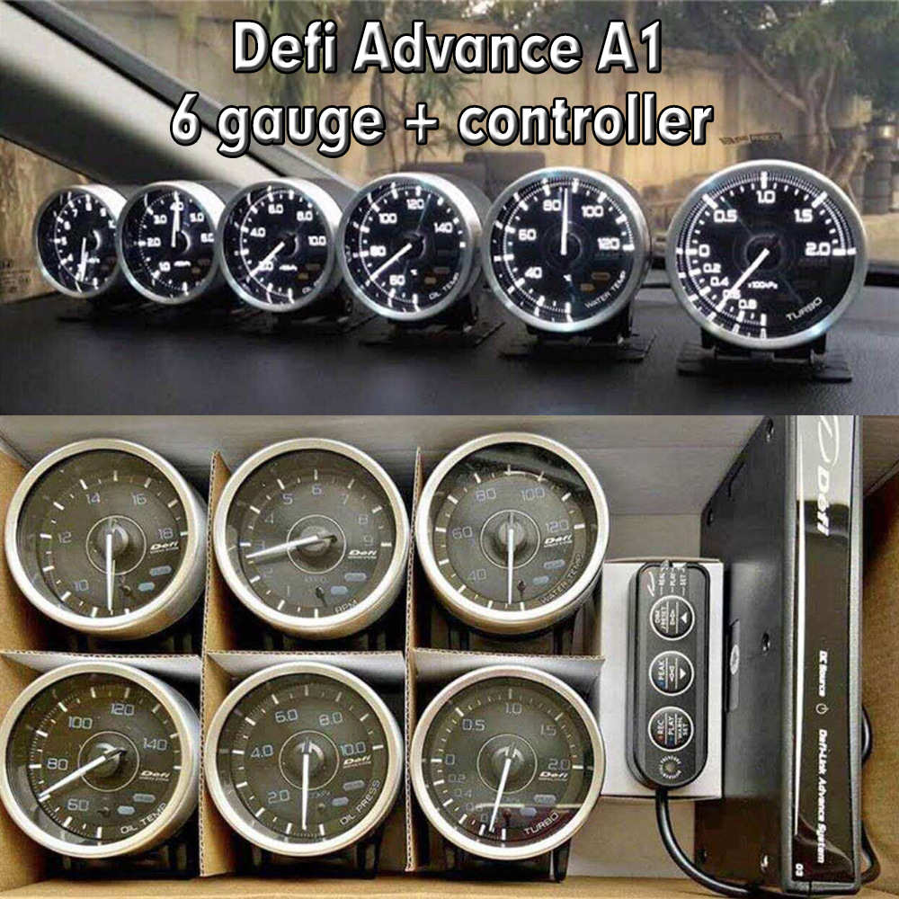 Defi Advance 汽车改装OBD2仪表A1六连表ZD多功能 N2液晶赛车仪表