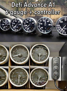 Defi Advance 汽车改装OBD2仪表A1六连表ZD多功能 N2液晶赛车仪表