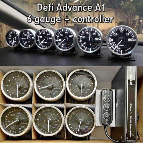 Defi Advance 汽车改装OBD2仪表A1六连表ZD多功能 N2液晶赛车仪表