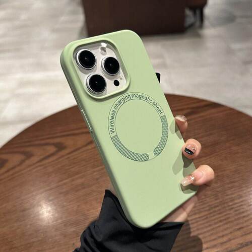 适用于iphone17pmx苹果手机壳17promax女生高级感真液态硅胶iPhone17磁吸手机壳马卡龙高级感苹果16防摔套