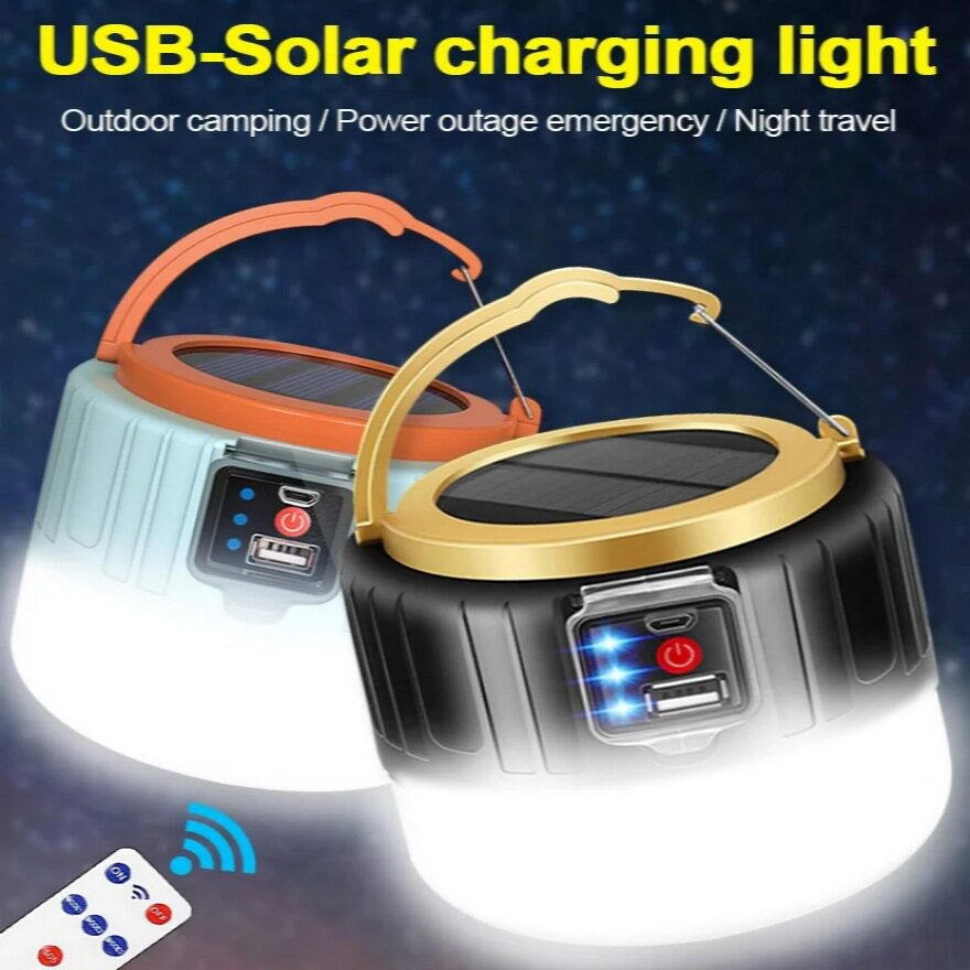 太阳能USB跨境帐篷充电帐篷灯