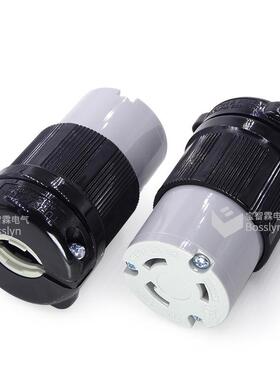 出口美国加拿大灌装机搅拌机转子泵专用美式插头 30A250VNEMA插头