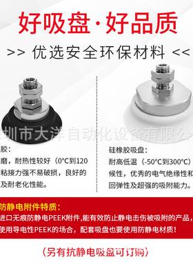 SH40N-R1-M14M SH50N-R1-M14M真空吸盘吸嘴SH40WS/SH50WS-R1-M14M