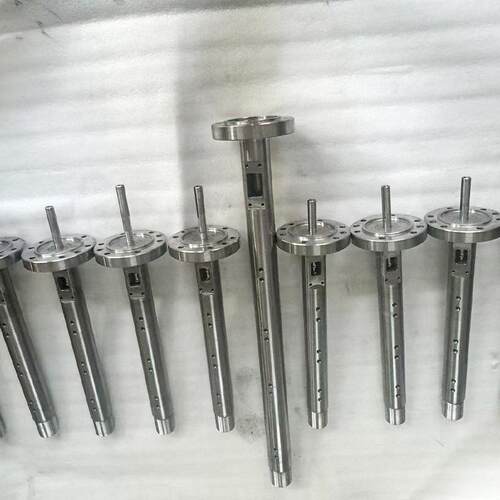耐高温注塑螺杆机筒 注塑双合金螺杆机筒 C276注塑耐高温机筒螺杆