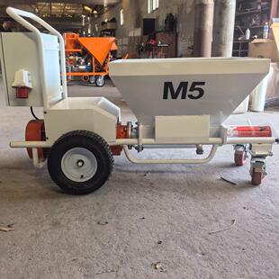 防火涂料喷涂机M5防火砂浆大功率多功能喷涂机