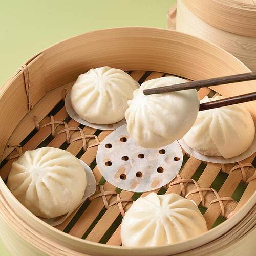 Steaming paper for buns, food-grade household special steame