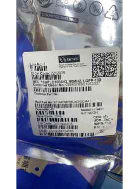 SAF-XE164F-96F66L AC 嵌入式 - 微控制器 封装LQFP-100 原装现货