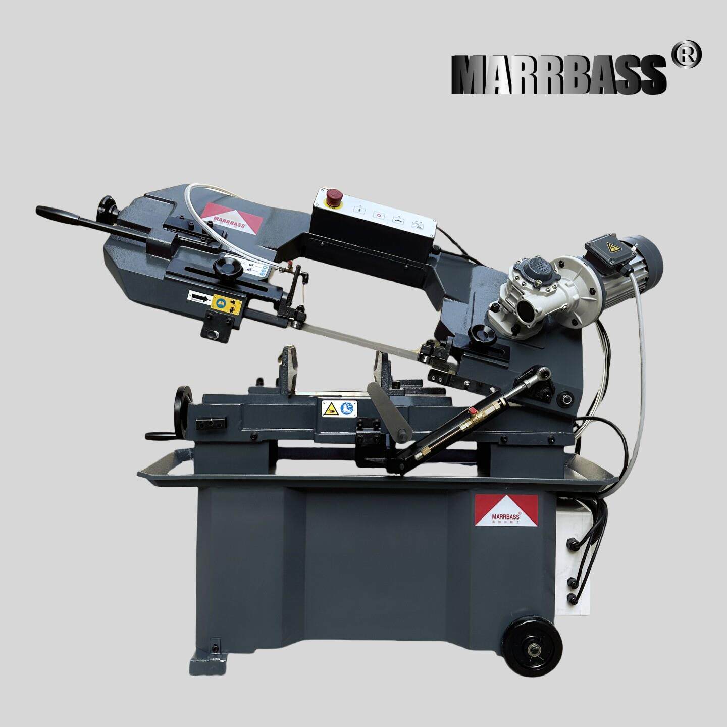 自动大功率无毛刺管道切割锯不锈钢型材切管机C型槽钢支架锯切机