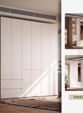 铝衣柜全铝合轻轻奢简约测量金设TPG计安装卧室衣全帽间铝家居