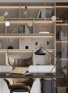 新中式金属高档摆件轻奢软装饰品客厅茶室办公室样板间柜子工艺礼