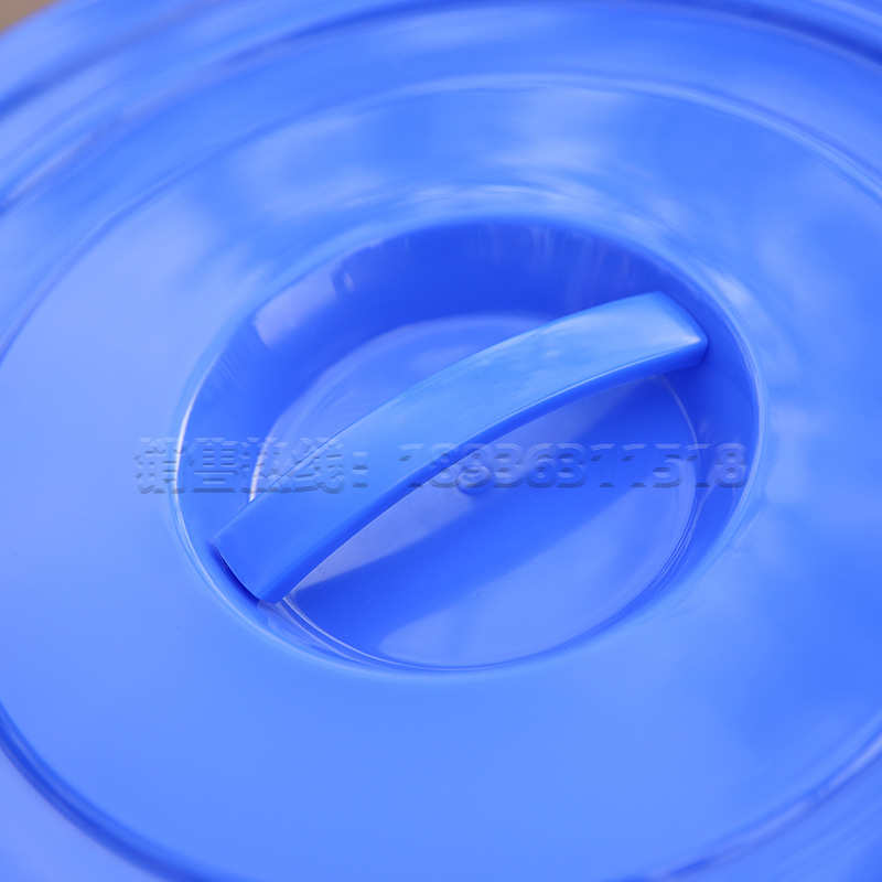 加工大号塑料桶蓝色加厚垃圾大水桶白色60升\100升\150升圆形带盖