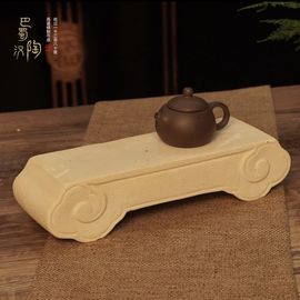 书卷茶台巴蜀汉陶-非遗茶盘 茶道吸水手工雕刻精美干泡台