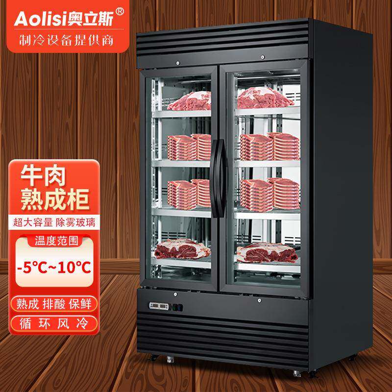 牛排熟成柜商用干式牛肉柜熟成排酸柜西餐湿式冷藏保鲜冰柜