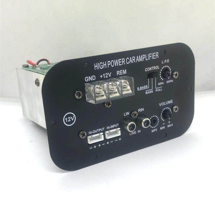 包邮M80A方形12V大功率对管车载低音炮功放板8寸10寸12寸汽车炮放