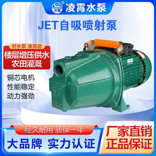 凌霄JET80JET100JET150家用泵农用灌溉泵井水泵高扬程泵