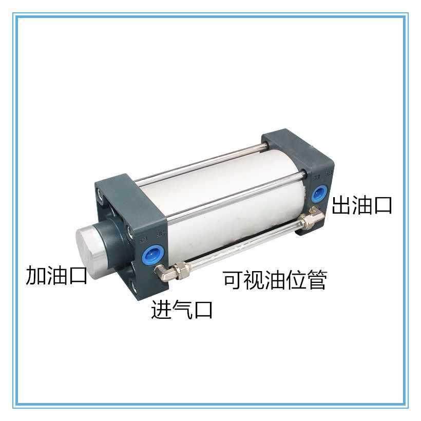 YG油罐储气罐T下料机锯床油储桶CC液143转换气缸SC气动平稳压力气