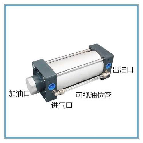 YG油罐储气罐T下料机锯床油储桶CC液143转换气缸SC气动平稳压力气