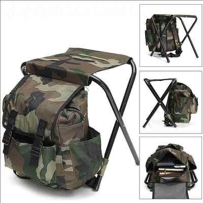 Leisure outdoor hiking backpack chair户外便携式登山背包椅