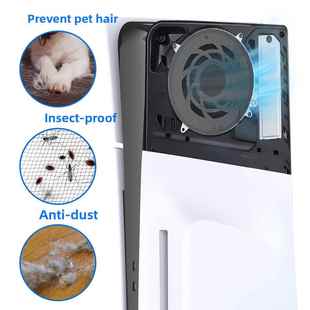 IPEGA正品 PS5slim主机防尘网PRO主机内部风扇防尘网光驱数字版