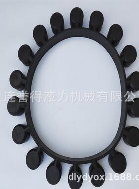 大连梅花盘18个瓣的YOX1320/1250大号液力偶合器梅花弹性块