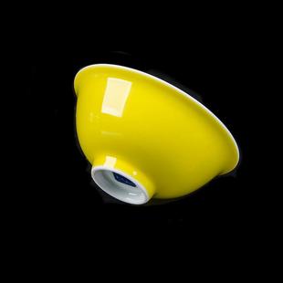 宝瓷林景德镇明黄正德杯高温颜色釉茶杯单杯主人杯四大名瓷之一