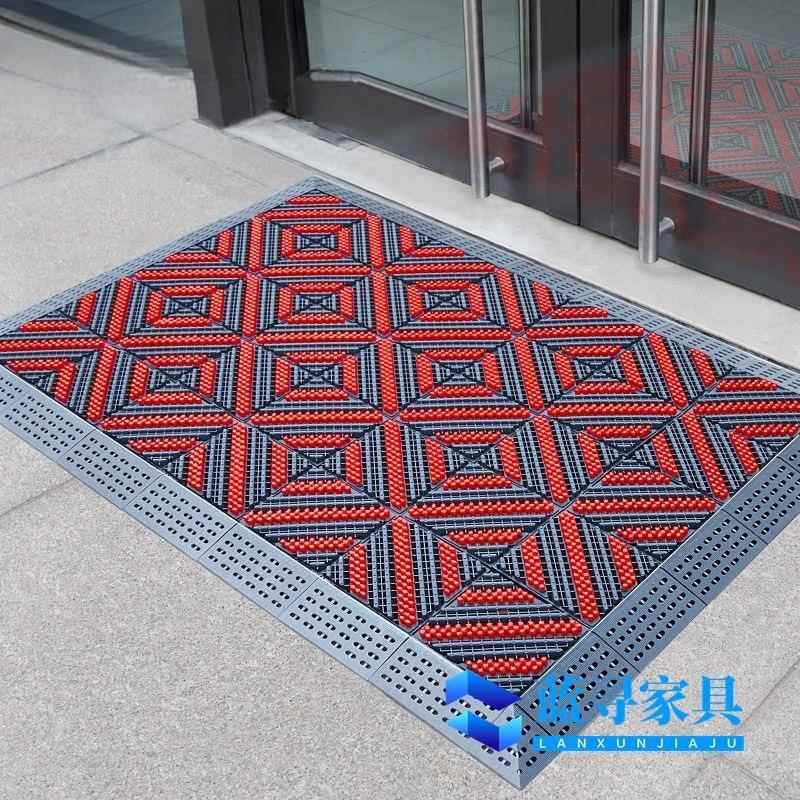 门口地垫进门家用室外入户门垫酒店大门防滑脚垫商用塑料地毯