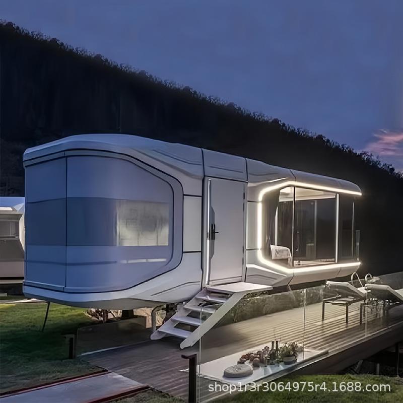 定户外移动制太别空舱民空宿墅露营星空房移动房民宿太舱民宿厂家