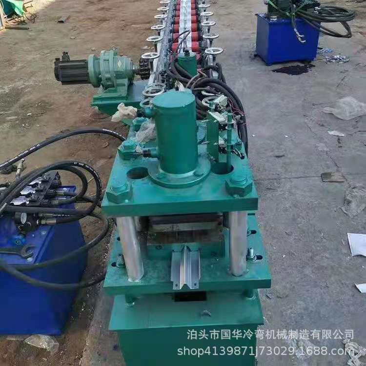 养鸡龙骨架成型设备彩钢冷弯成型机鸡龙殖骨架成型设备