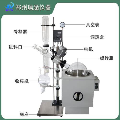 蒸发器10LR1002/20LL/30验/50L/蒸发仪蒸馏备减压实室内设循环型