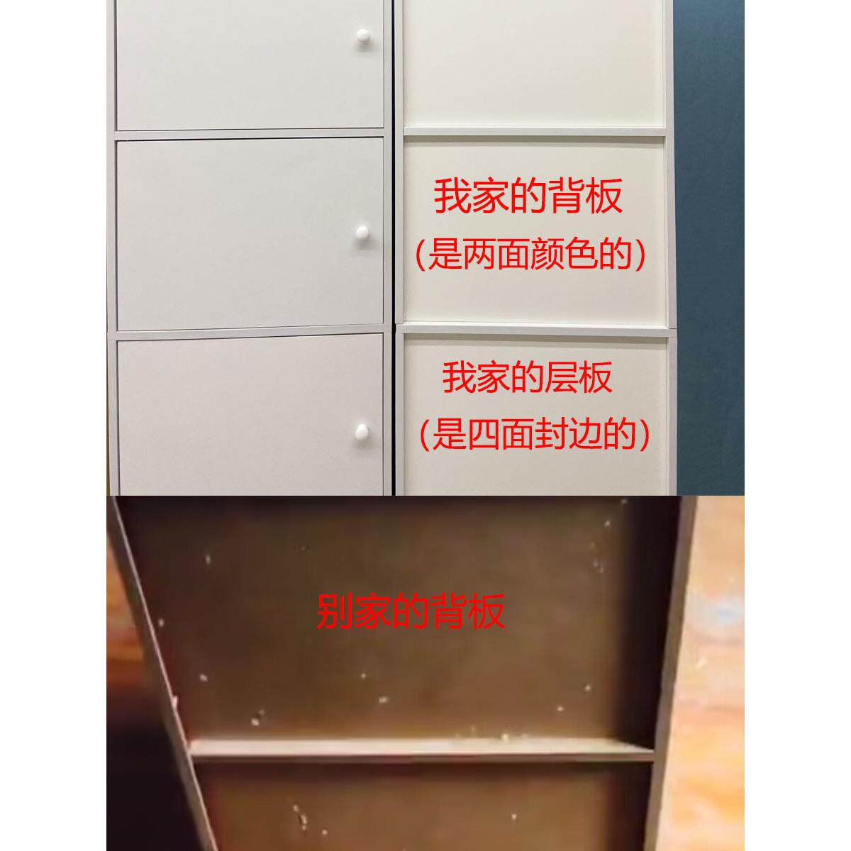 加大全带锁木质柜子储物柜带门自由组合简易书柜书架收纳新品