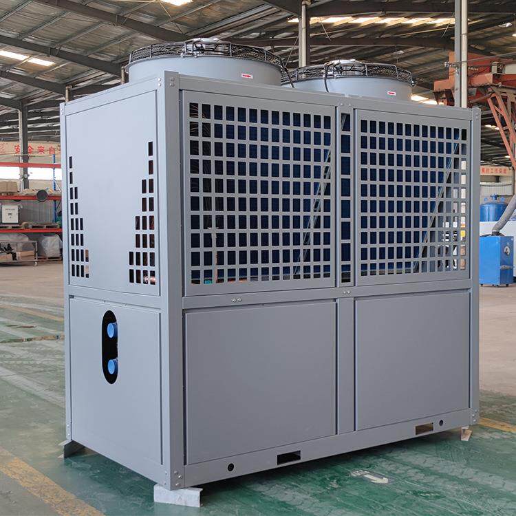 空气能热水机学校酒洗热水采冷暖制浴养殖;50匹中央空调空气源热