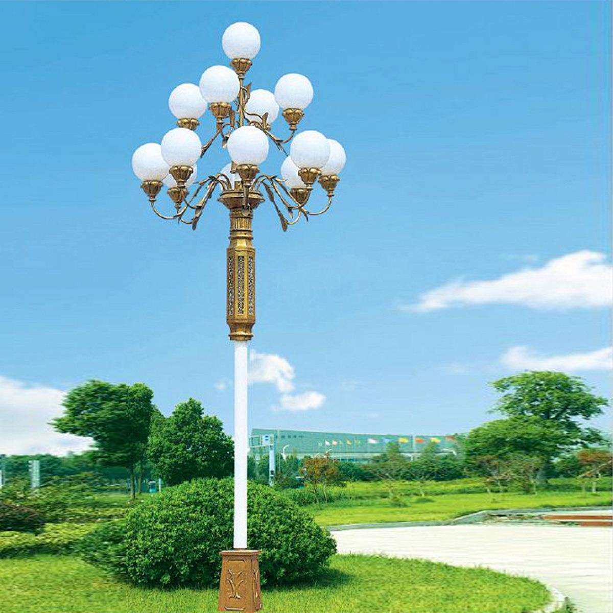 玉灯厂家户外景高观明市HZL政道兰路亮化中照华灯广场公园小区杆