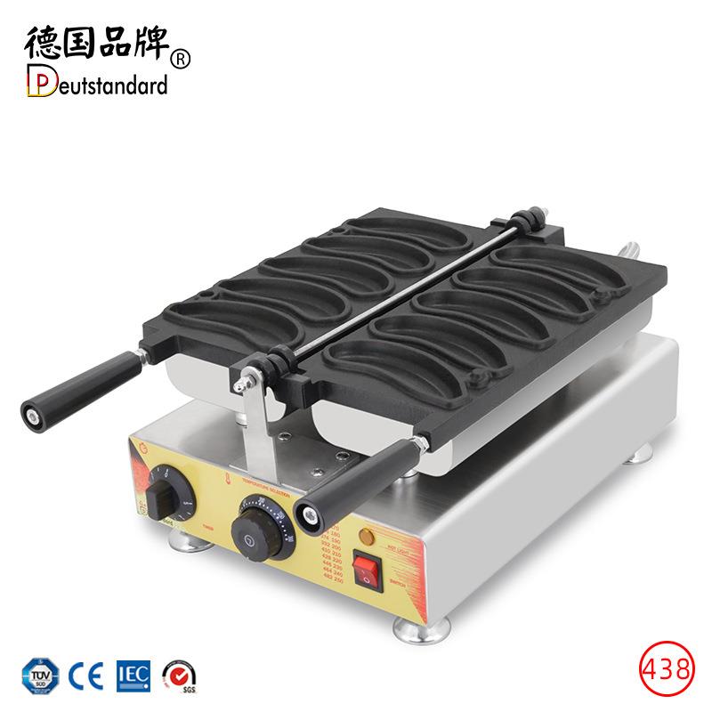 香蕉华夫微笑香蕉抖音同款笑脸爆浆鸡蛋烧机商用香蕉华夫饼机摆摊