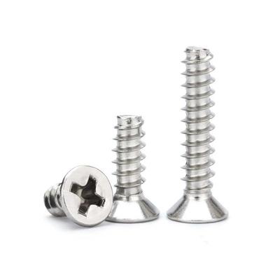 [跨境]304锈钢十沉自头平尾不攻螺字丝钉132KB