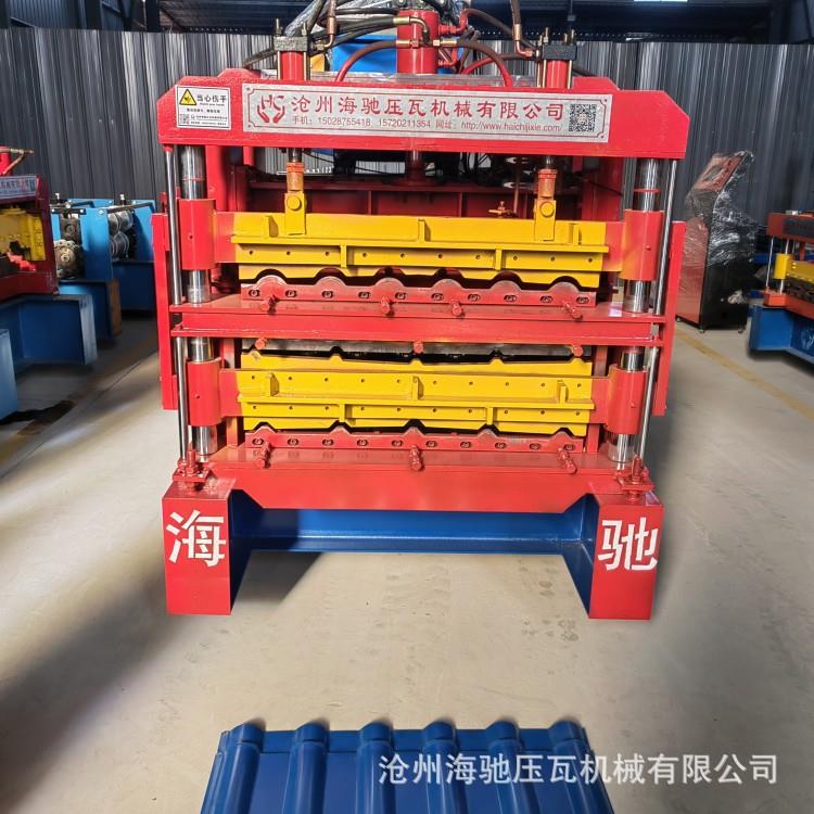 机械鲜现货销售840-900-800三层压瓦机 一机多用 厦门压瓦机