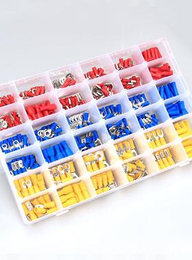 【折扣价】跨境货源540pcs盒装预绝缘冷压端子840pcs盒装防水快接