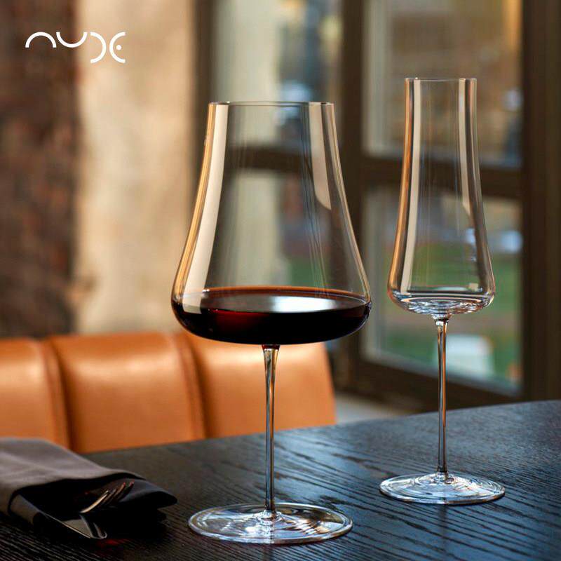 红点奖土耳其Nude勃艮第红酒杯礼盒手工葡萄酒香槟杯水晶高脚杯子