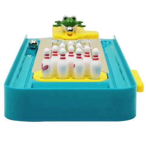 Cartoon Mini Bowling Set Toys Table Game Frog Bowling Childr
